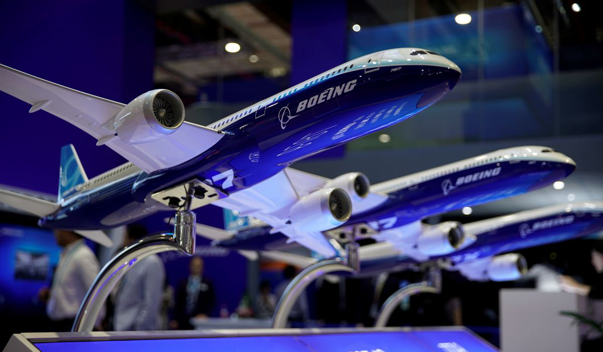Boeing airplane
